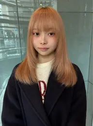 ⭐️1番人気⭐️似合わせ小顔cut+透明感color+内部補修トリートメント🫧
