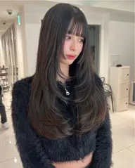ロングカットモデル募集✨️+シャンプー+ウエラ最高級マスクトリートメント 髪質改善トリートメント