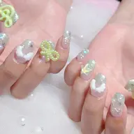 ハンドネイル　パーツつけ放題