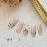 オフ込み♪miel original 定額デザインネイル⑧プラン!手書きのアートや個性派ネイルを楽しみたい方に♪