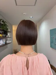 🌟ワンレングスカット 【切りっぱなし/タッセルボブ/ミニボブ/前髪顔周り/毛先揃え/カットモデル】