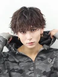 🔥仕事帰りに《0円》⚡️men'sカット➕シャンプー➕スタイリング⚡️【マッシュ】