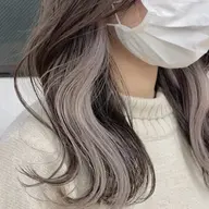 【ワンポイントでよりおしゃれに🩷】似合わせカット+ワンポイントインナーカラー
