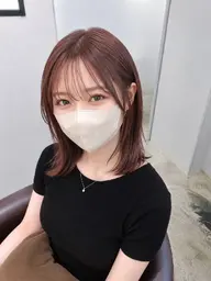 💇カット＆リタッチケアカラー🎨（根元染め）＋超音波クイックトリートメント＋マイクロバブル
