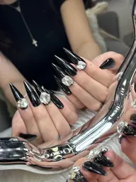 長さ出し2本アート［ストーン、パーツ付け放題］