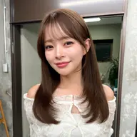 💓明日限定/19時15分~💓ミディアム/ロング カット:カットモデル様《補修トリートメント+microバブル付き✨》