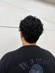 メンズ カット+パーマ⚡️