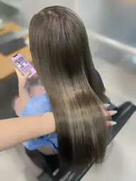 【大人気💖】透明感カラー➕補修トリートメント💖3STEP