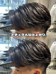 【🌈ナチュラルパーマなら🌈】カット+ニュアンスパーマ+眉カット