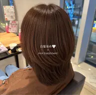 🤍白髪染め(リタッチ可)🤍