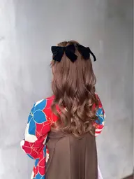 【卒業式】ヘアセット🌸🌸