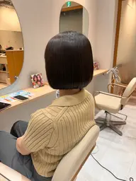 切りっぱなしボブ(ワンレン)🐣