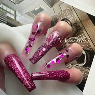 《スカルプsimple》アートや埋め込みデザインを4本まで♡オフなし