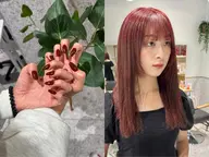 🧝‍♀️ ワンカラー＋ワンカラーネイル 💅★*