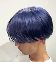メンズカット+ブリーチ無しダブルカラー