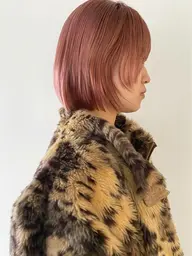 【切りっぱなしボブ限定✂️】カット➕silkトリートメント