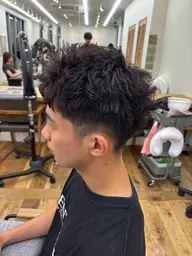 カット+メンズパーマ🌀