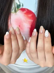 (オフあり)フルオーダーコース🎀60分アート、パーツ乗せ放題✨持ち込みデザイン🉑 メニューの詳細を必ずご確認ください