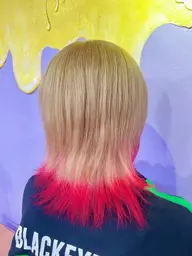 ブリーチ+カラー