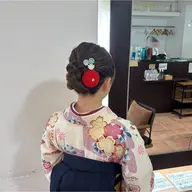 【🎓卒業式メニュー🌸】袴 着付け+ヘアセット