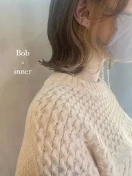 ✨イヤリングカラー✨カラー+耳周りブリーチ1回 ¥11,900