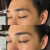 アイブロウwax◎生え癖◎メンズ