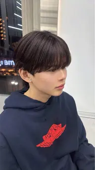 シースルーマッシュカット‼️