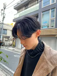 💫【メンズ限定】自然に仕上がる!曲がる柔らか縮毛矯正+似合わせカット💫