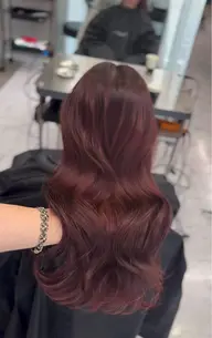 【ダメージレスで明るく✨️】ブリーチなしW color×髪質改善トリートメント