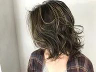 外国人風◎ケアブリーチ付ハイライトカラー+(選べる)イルミナフルカラー ¥19500→13940