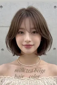 透明感カラー+トリートメント