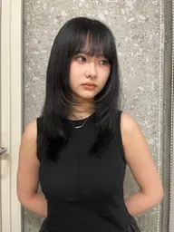 💞【🖤新社会人・就職活動・実習を控えてる方にオススメ🖤】💞トーンダウンカラー⭐️トリートメント付🎀