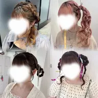 ［ ライブ、イベント前などにオススメ❕］ガーリーヘアセット🪞🩶
