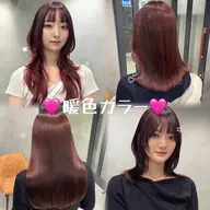 ミニモ限定🩰♡《あざとかわいい愛されピンク》🎀 ブリーチなしで叶う暖色カラー👶🏻🩷