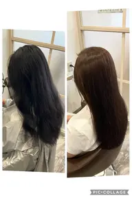 ⛄️年末限定⛄️ホームケア付き髪質改善トリートメント＋リタッチ縮毛矯正+カット✂︎