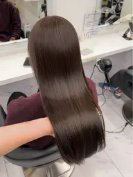 ☆*。縮毛矯正＋カット＋ワンカラー☆*。内部補修ケアトリートメント込