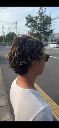 メンズカット＋パーマ＋トリートメント✨️