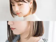 【ʚῖɞちらっと可愛い*イヤリングカラーʚῖɞ】+カット+全体カラー (イヤリング部分ケアブリーチ一回)