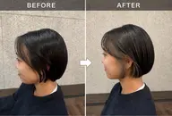 平日学生様限定 ブリーチ込みダブルカラー