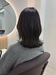 【 当日限定🫧ダメージケア特化🤍 】 ケアカラー+3step内部補修トリートメント+似合わせ前髪カット🫧