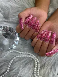 長さだし10本ワンカラー・ラメグラ💅💖新規オフ無料🫶