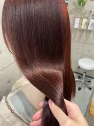 【ちゅる髪カラー🥹】カット＋ワンカラー＋髪質改善トリートメント