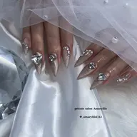 -`📢⋆ご新規様限定-`📢⋆ロングデザイン💅長さ出し・パーツ込み✨️(オフ無料)