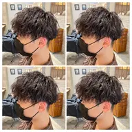 🔥メンズカット＋ツイストパーマorツイストスパイラル＋トリートメント🔥