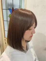 艶めきケアカラー+高補修トリートメント💎夏に向けて髪の毛綺麗にしましょう✨