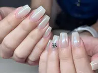 自爪上品シンプルデザイン🤍✨オーロラ/ミラー🦄✨¥7700