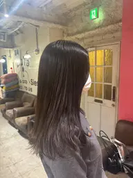 【イルミナ・アディクシーカラー選択可】 💜カット+ワンカラー+3step treatment💜