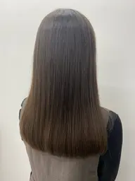 似合せカット+艶カラー