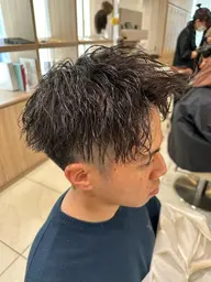 メンズカット💇🏼+眉カット+炭酸ケアシャンプー🧴