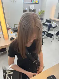 【ミニモ学割U24】カラー+カット+生トリートメント